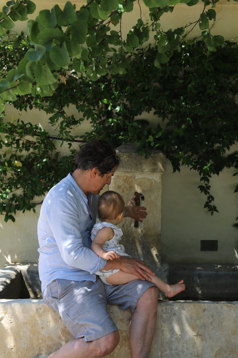 Fontaine du domaine de Fontenille à Lauris