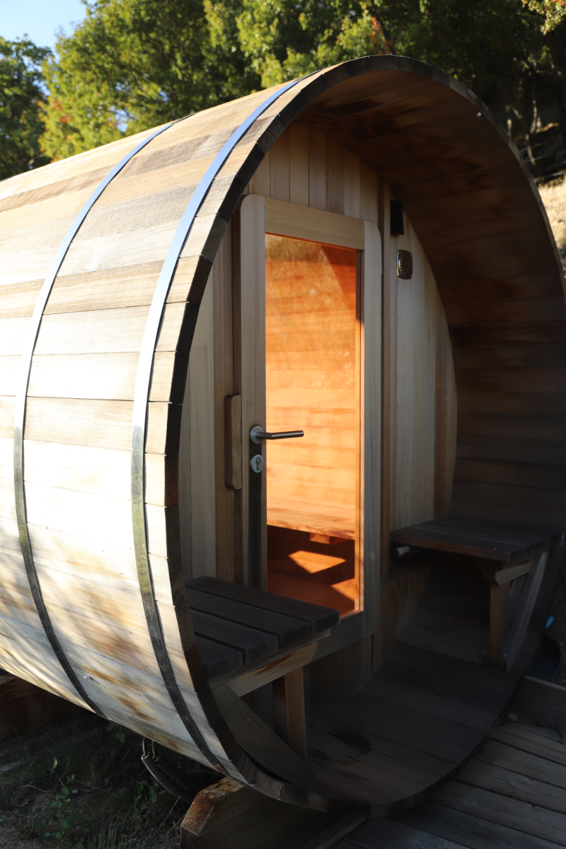 sauna domaine de castellas provence luberon